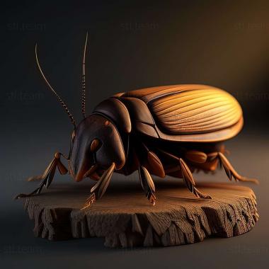 3D модель Знаменитое животное таракан надежды (STL)